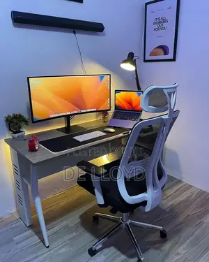 120 Cm by 60 Cm Table With Cabinets