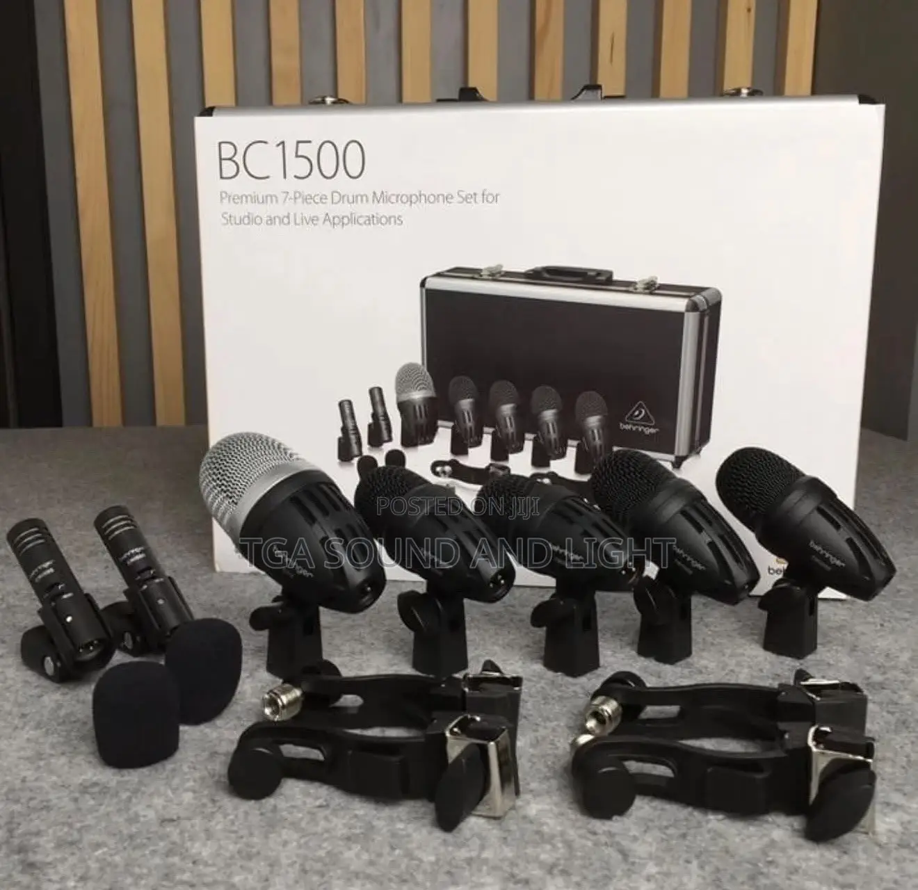 Behringer BC1500 7pcs Drum Microphone Set