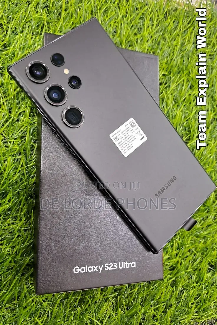 New Samsung Galaxy S23 Ultra 256 GB Black