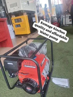 KEMAGE Gasoline Water Pump Strong Performance for Irrigation, Farming