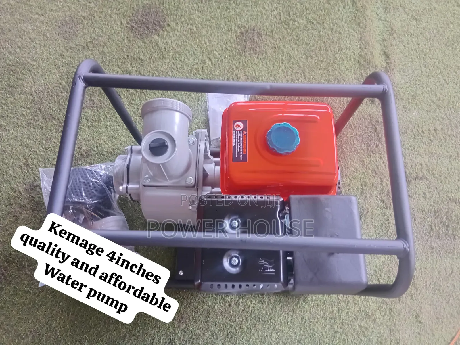 KEMAGE Gasoline Water Pump Strong Performance for Irrigation, Farming