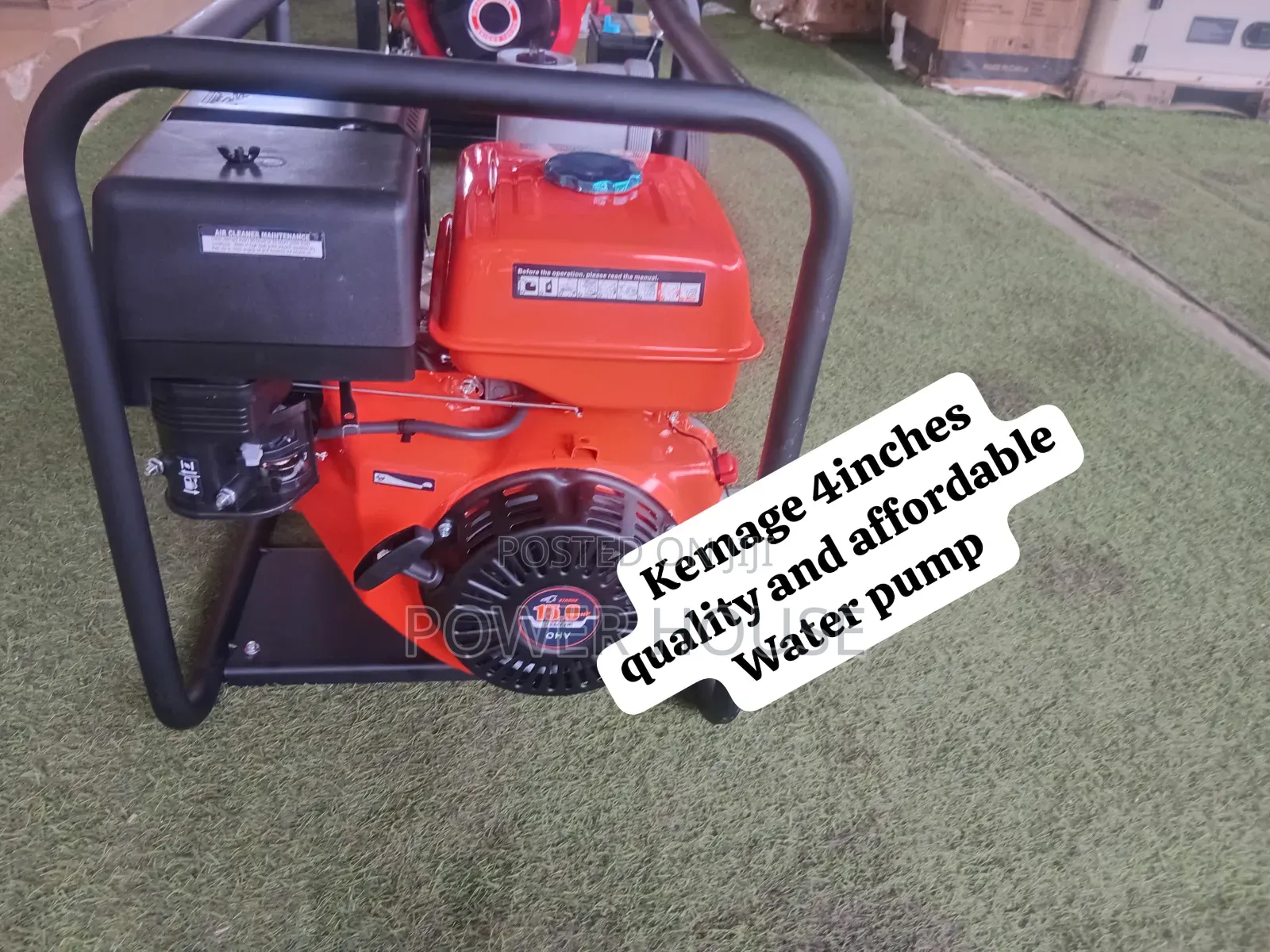 Brand New KEMAGE Heavy-Duty Water Pump Quality Engine & Powerful Water