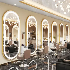 Hard Surface Smart Salon Mirror Led Light 150 by 60cm