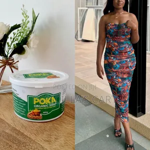 Poka Organic Face Body Soap ( Treat Skin Blemishes, Sun Burn Etc)