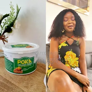 Poka Organic Face Body Soap ( Treat Skin Blemishes, Sun Burn Etc)