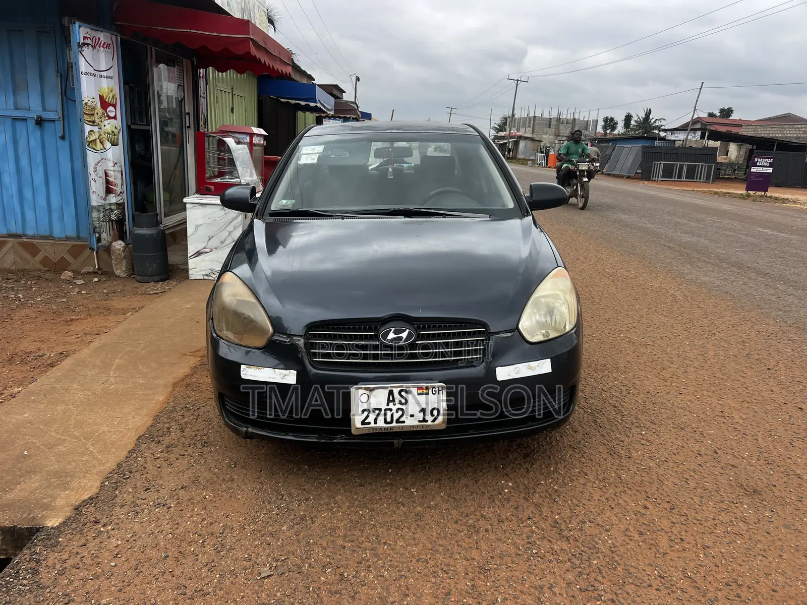 Hyundai Accent 2010 Blue