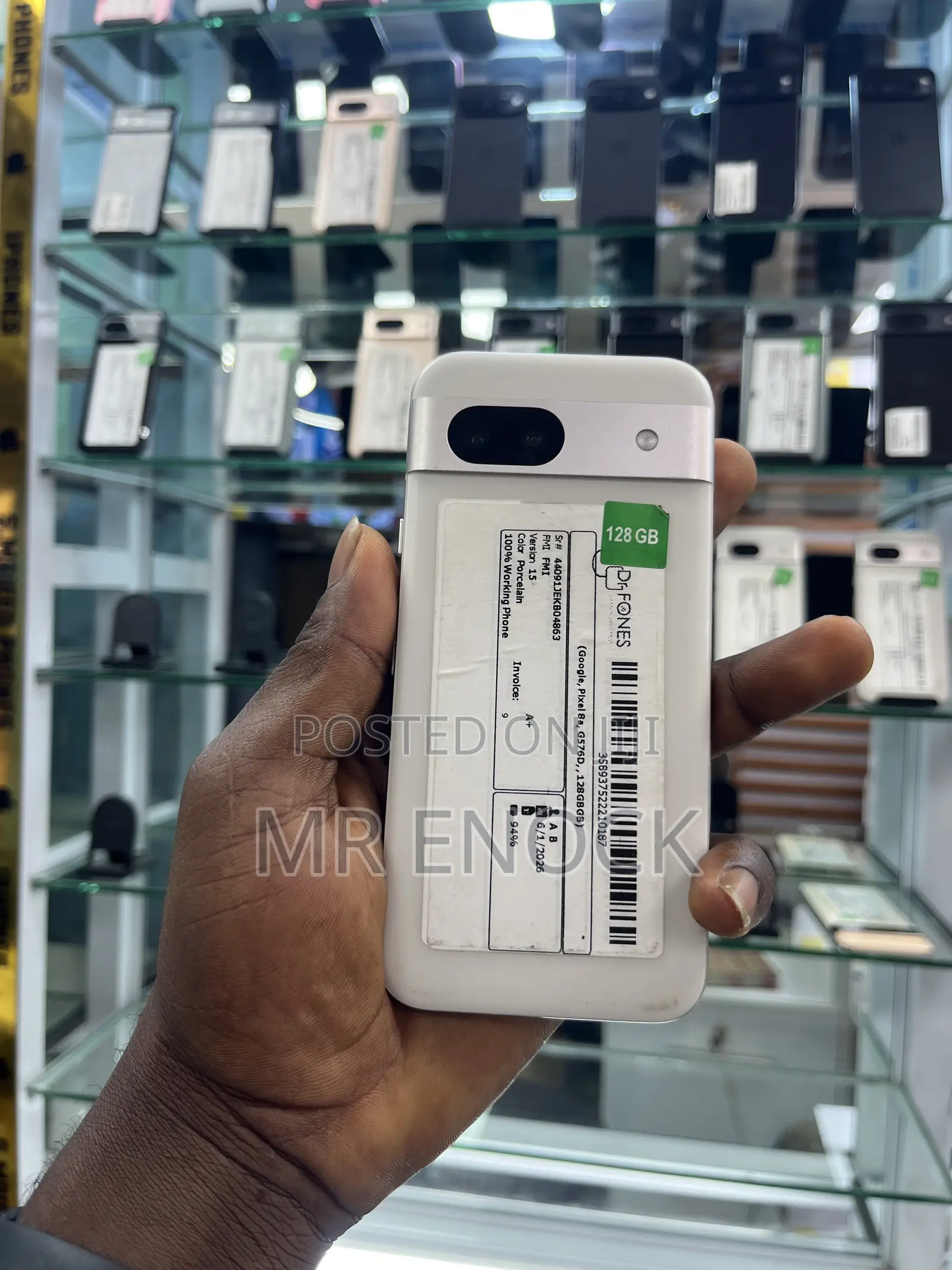New Google Pixel 8a 128 GB White