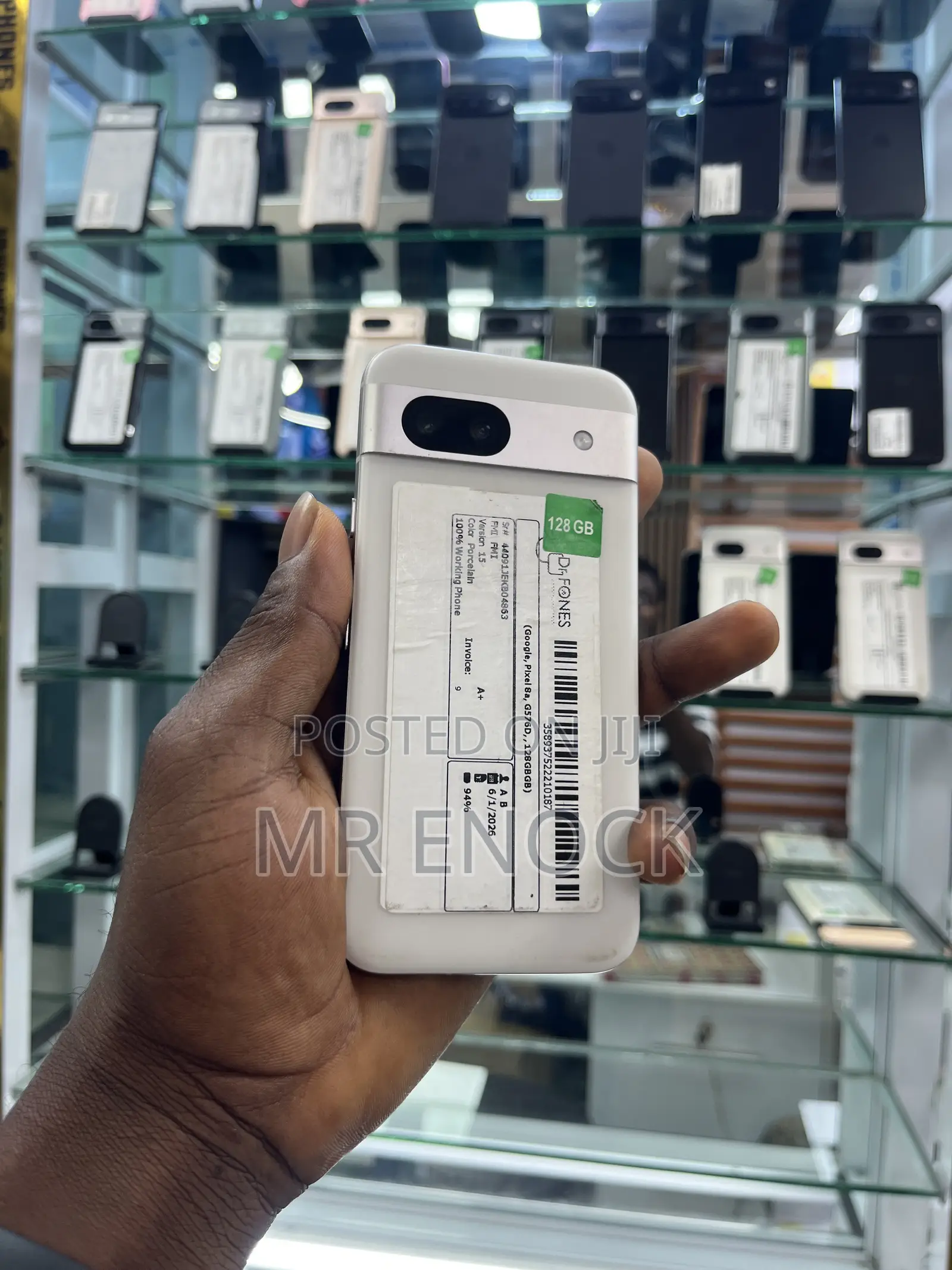 New Google Pixel 8a 128 GB White