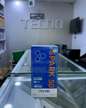 New Tecno Spark 50 128 GB Black