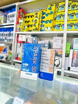 New Tecno Spark 50 128 GB Black