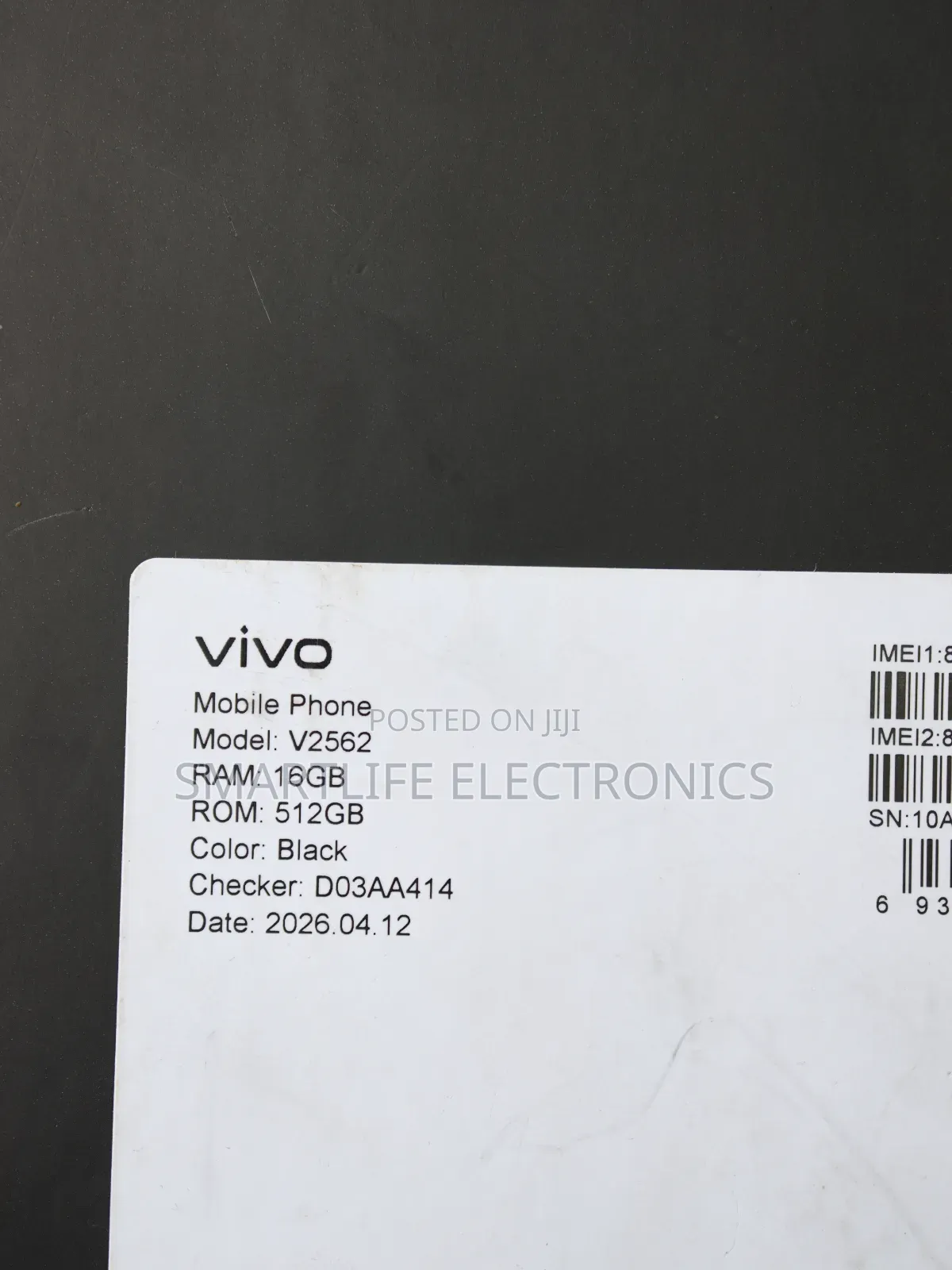 New Vivo X300 Ultra 512 GB Black