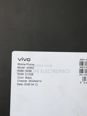 New Vivo X300 Ultra 512 GB Black