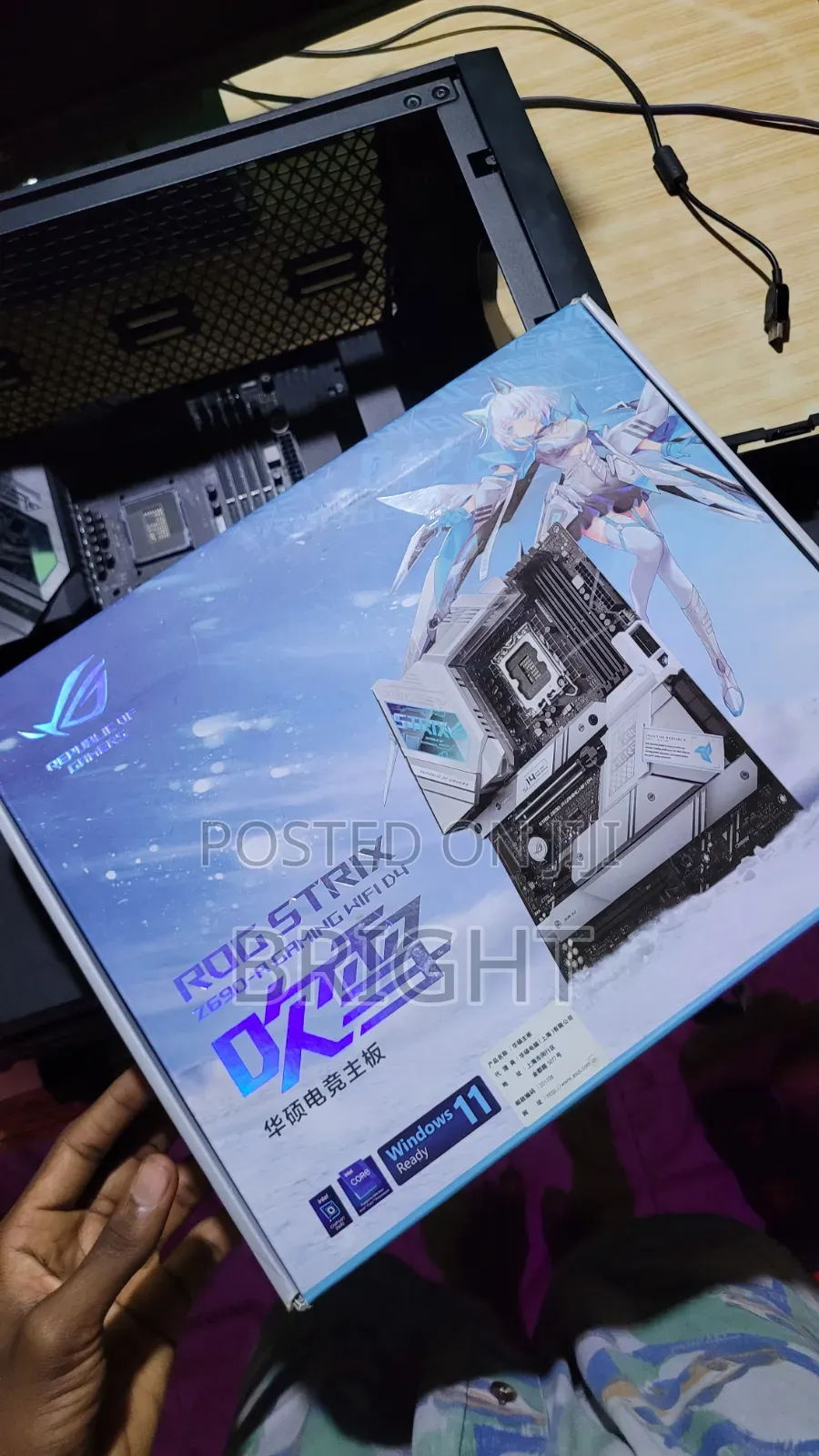 🔥 ASUS Rog Strix Z690-a Gaming Wifi D4 Motherboard