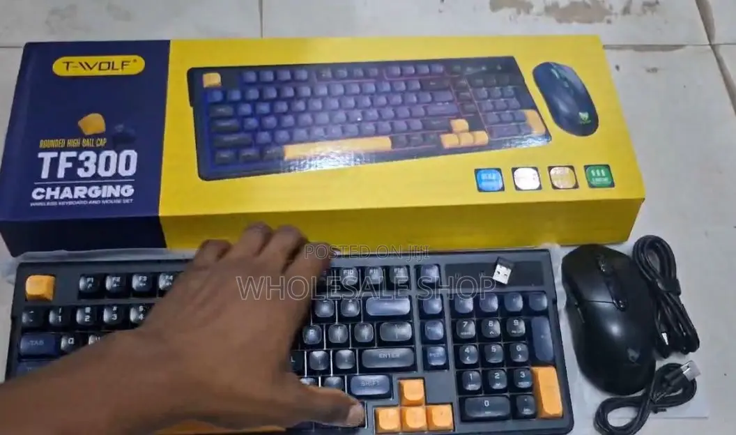 T-Wolf Wireless Keyboard and Mouse