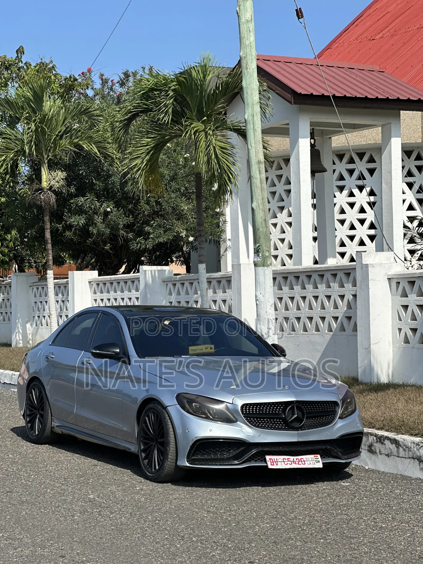 Mercedes-Benz C450 2017 Blue
