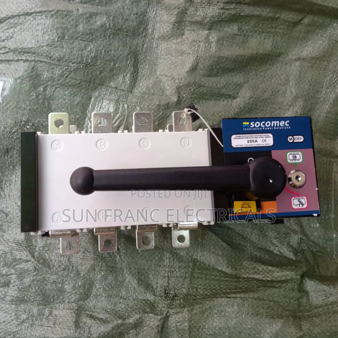 250a Automatic Transfer Changeover Switch