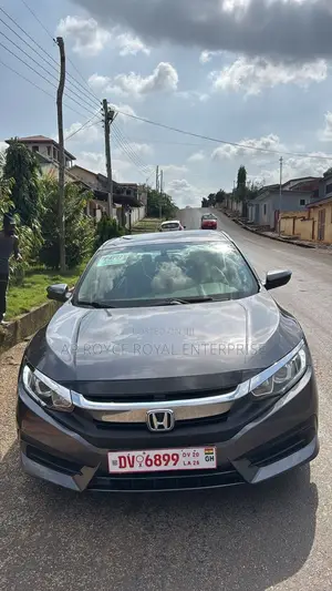 Honda Civic LX 4dr Sedan (2.0L 4cyl) 2016 Gray