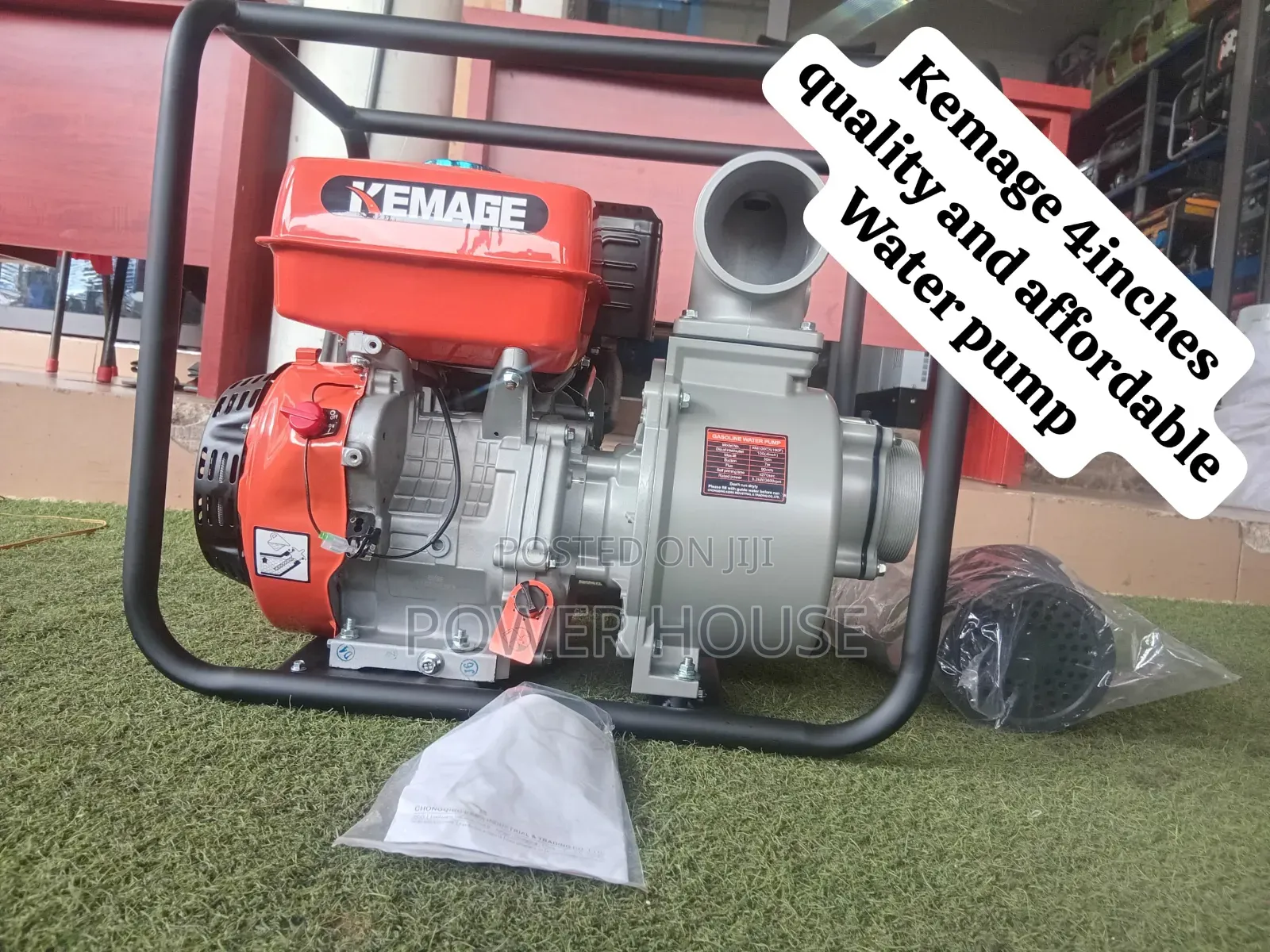 KEMAGE Gasoline Water Pump Durable, Efficient & Built for Tough