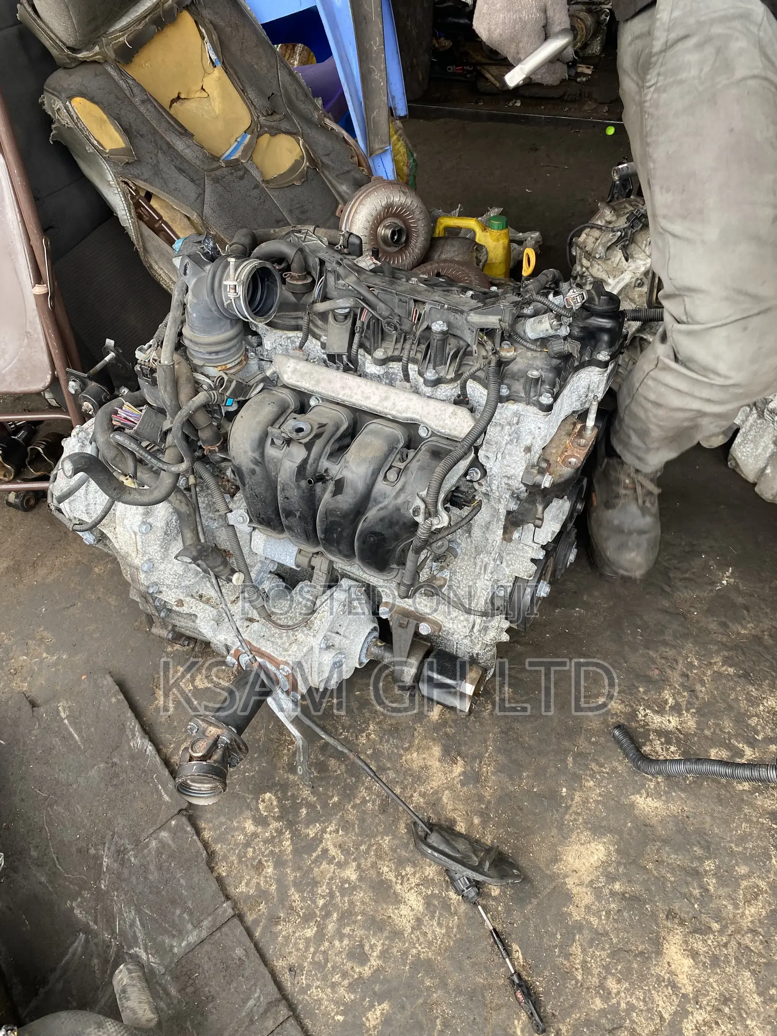 Vitz 2012 Engine 4x4 Complete