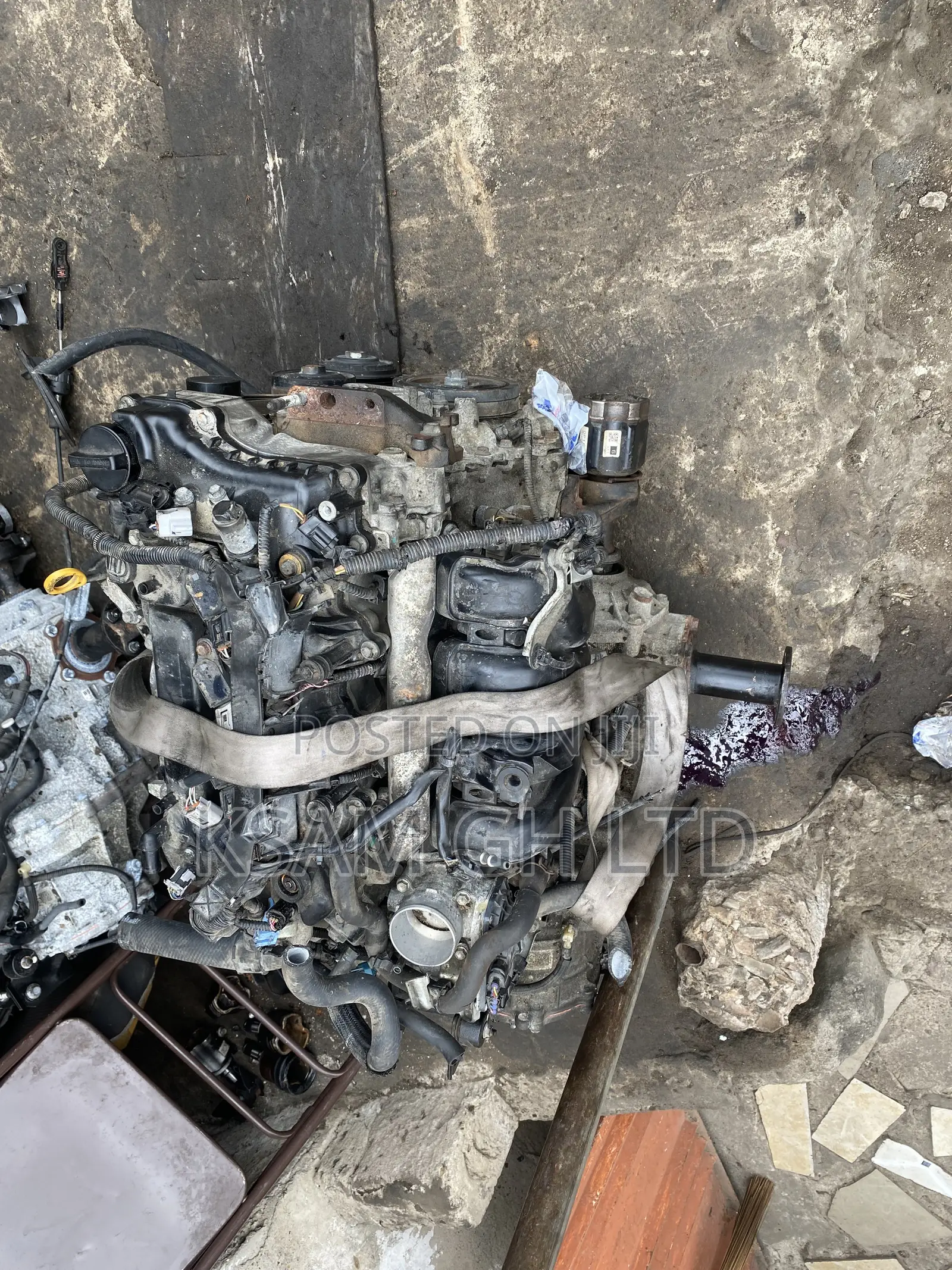 Vitz 2012 Engine 4x4 Complete