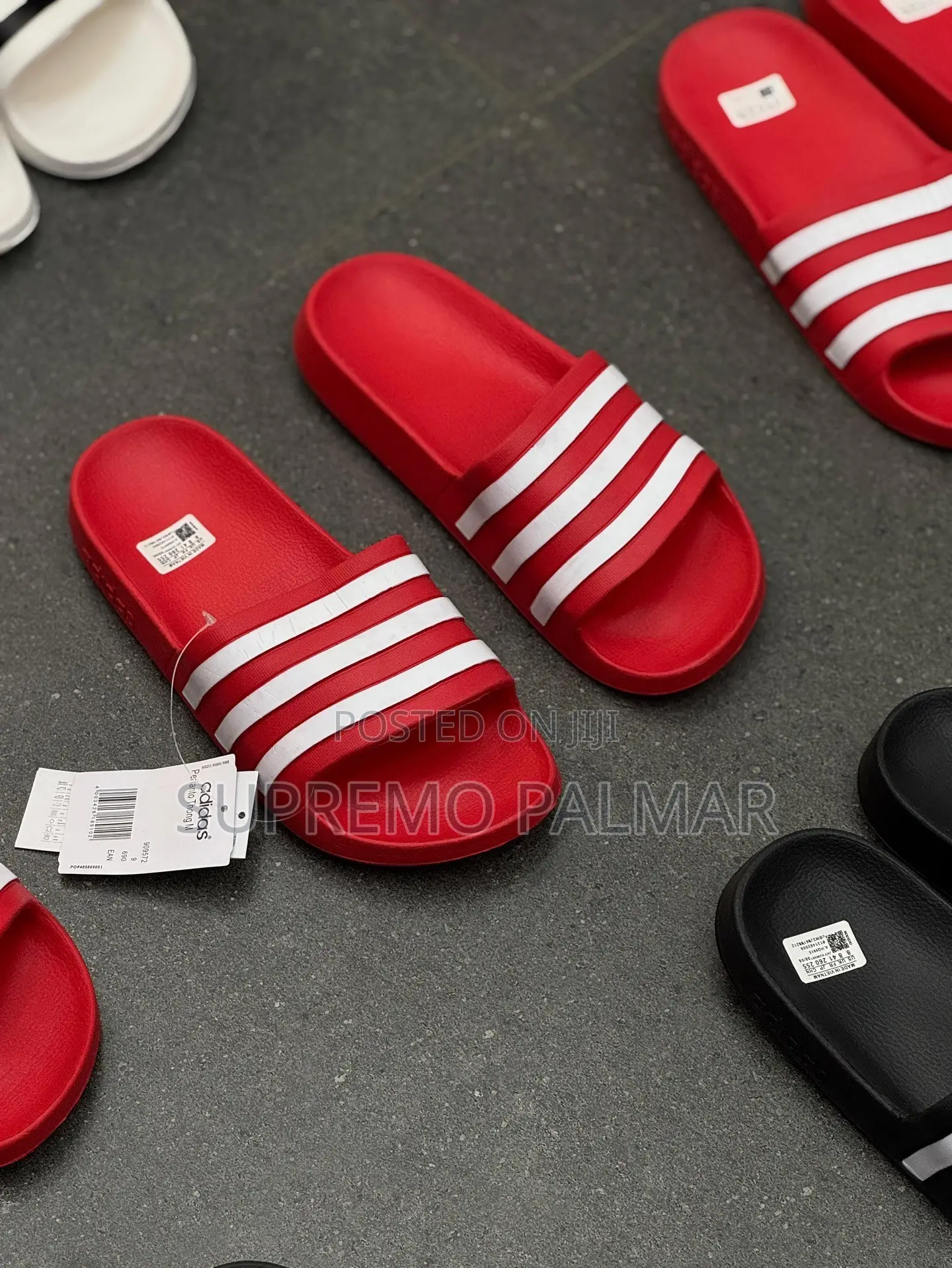 ADILETTE AQUA  Adidas Slides - 3-Stripes Casual Slippers