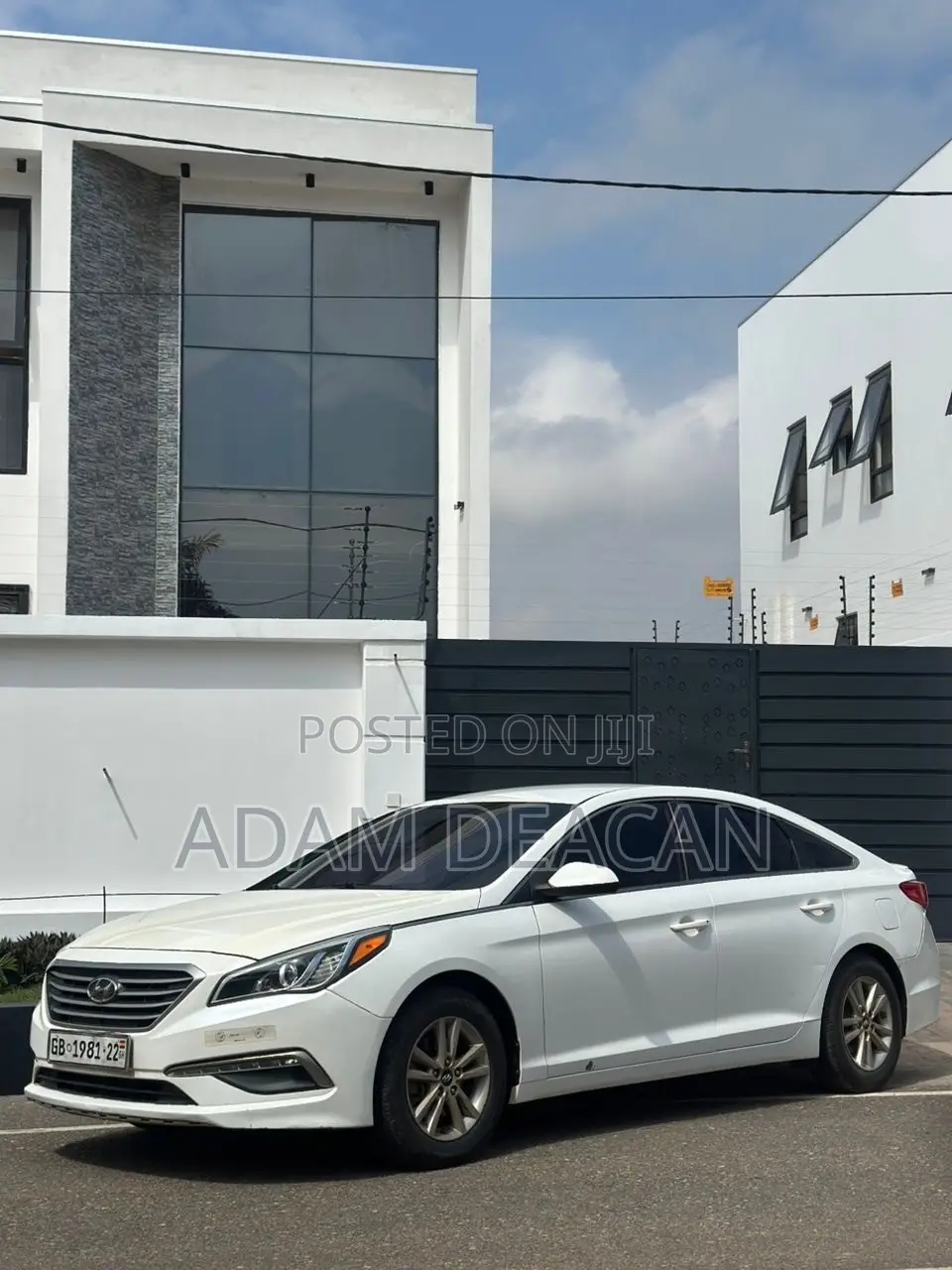Hyundai Sonata 2015 White