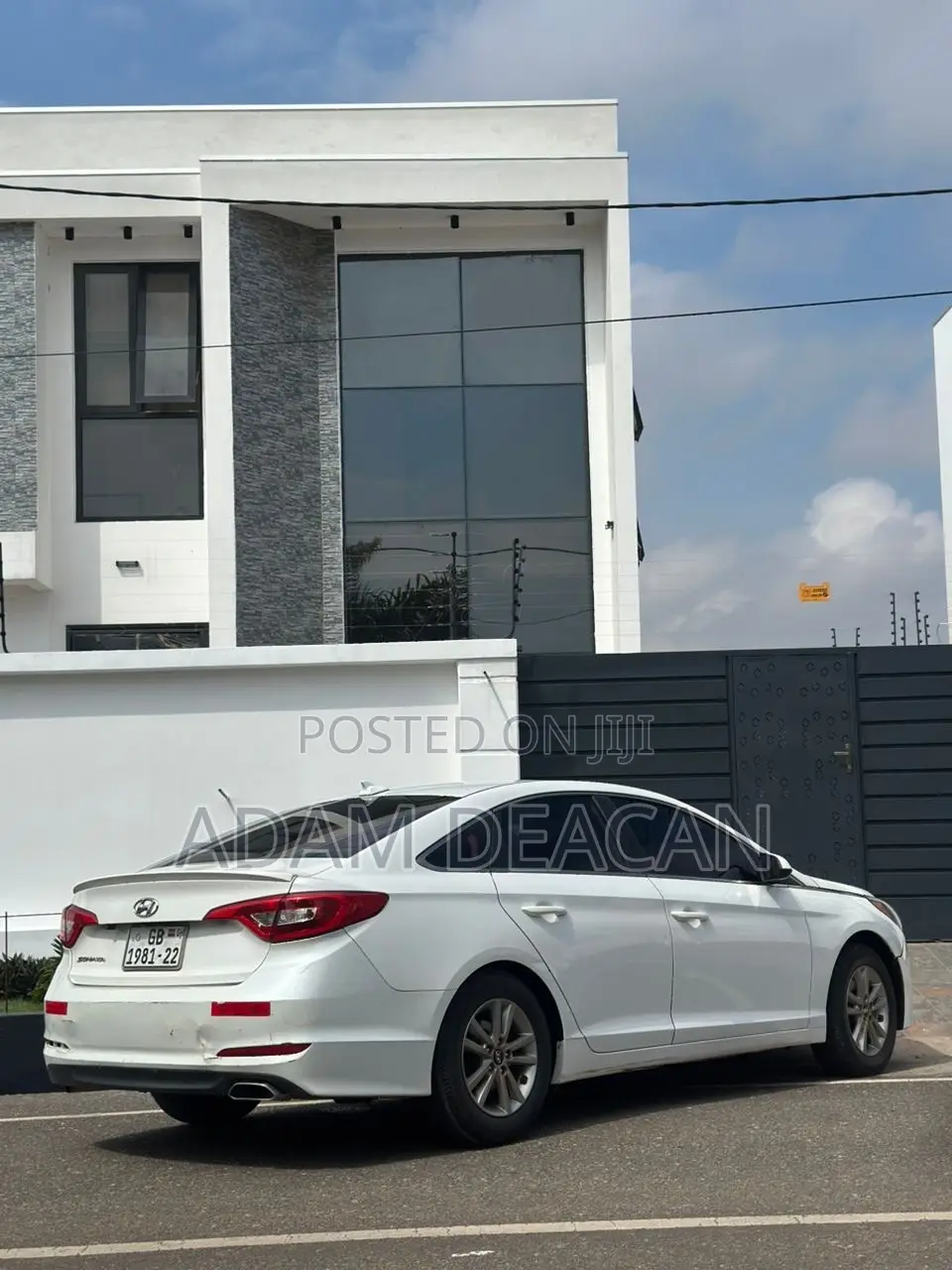 Hyundai Sonata 2015 White