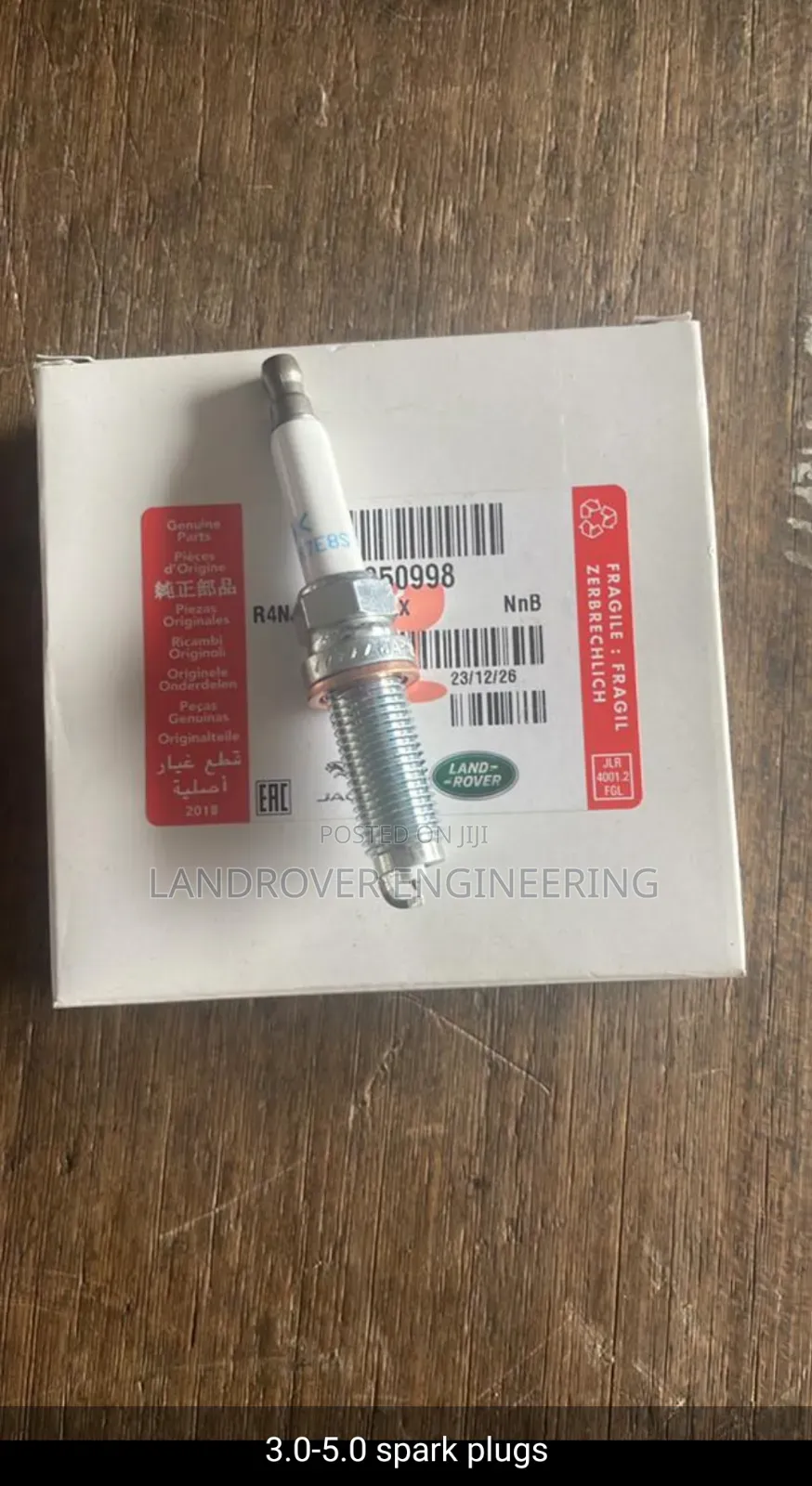 Land Rover Range Rover Transmission Fluid/Spark Plugs/Air Flitter
