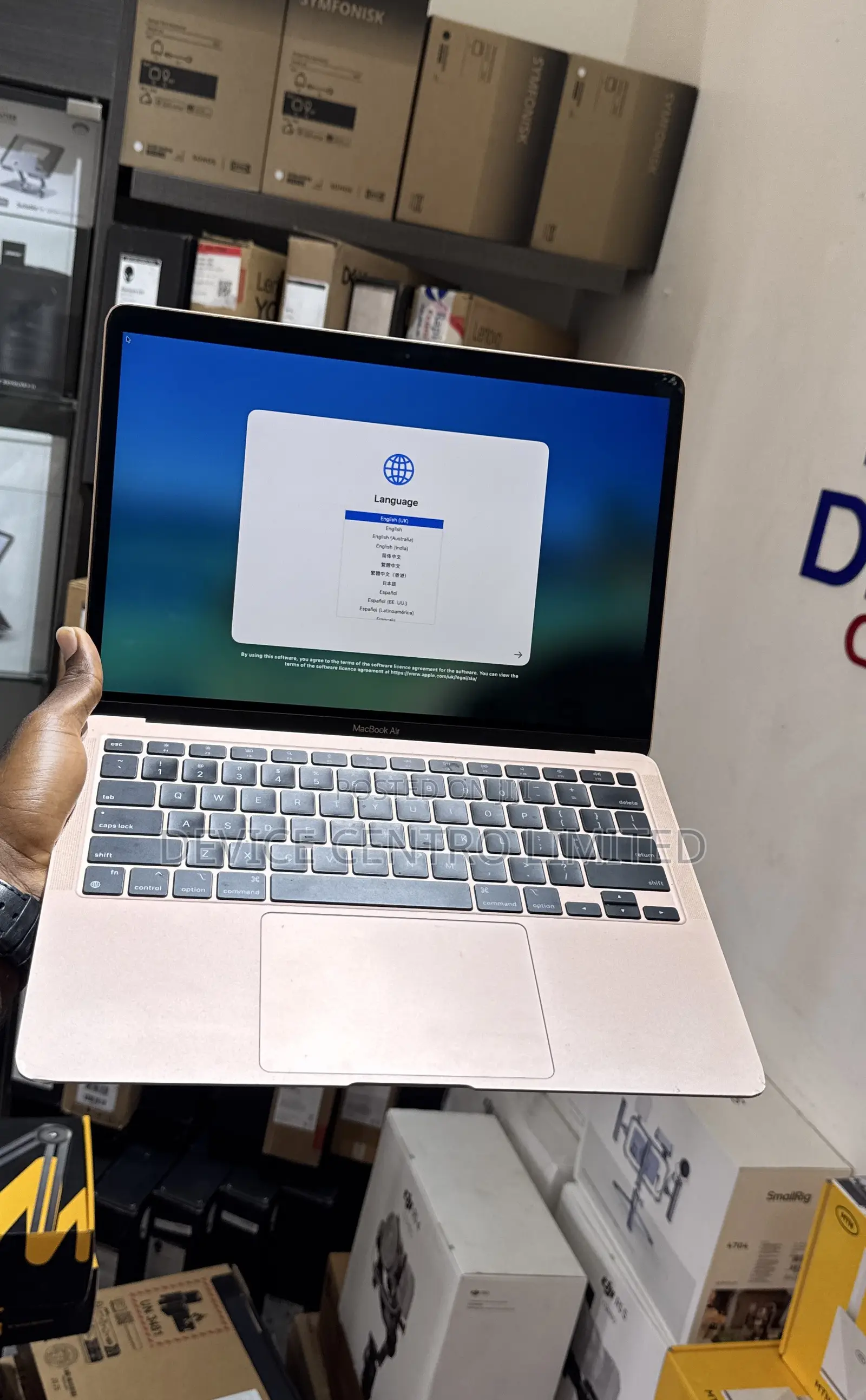 Laptop Apple MacBook Air 2020 M1 8GB Apple M1 SSD 256GB