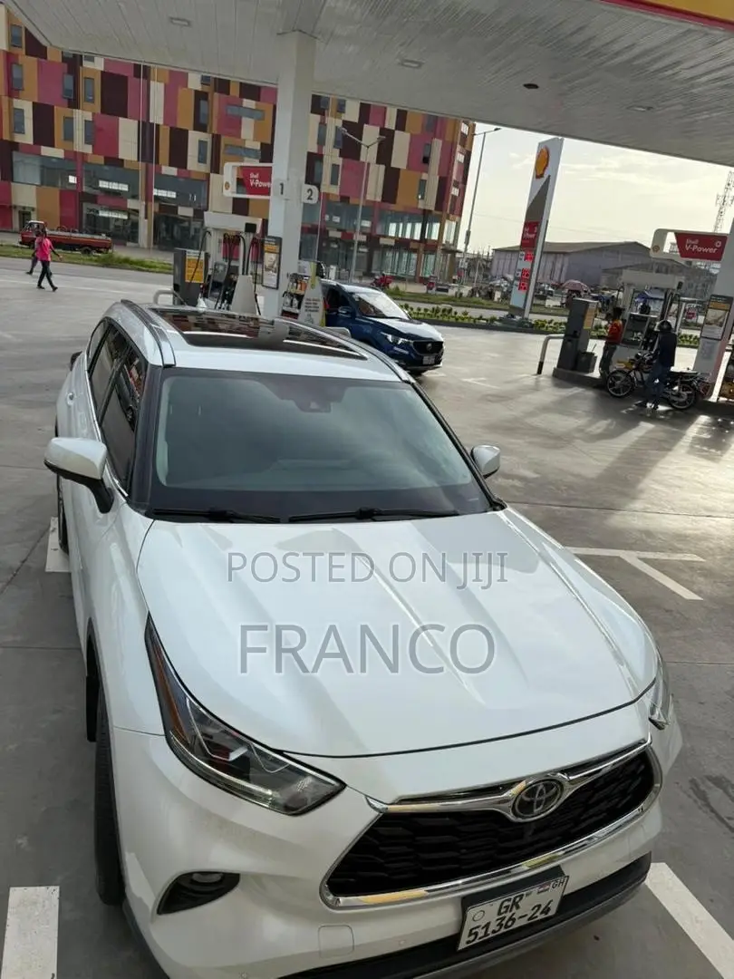 Toyota Highlander Platinum 2022 White