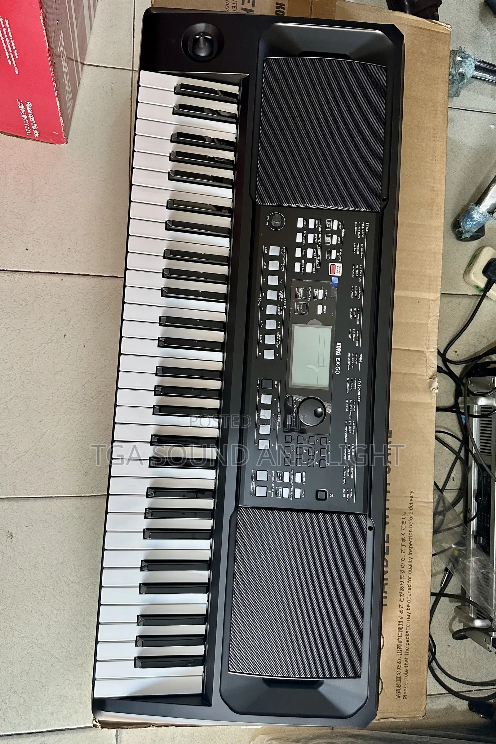 Korg EK-50 61 Keys Arranger Keyboard