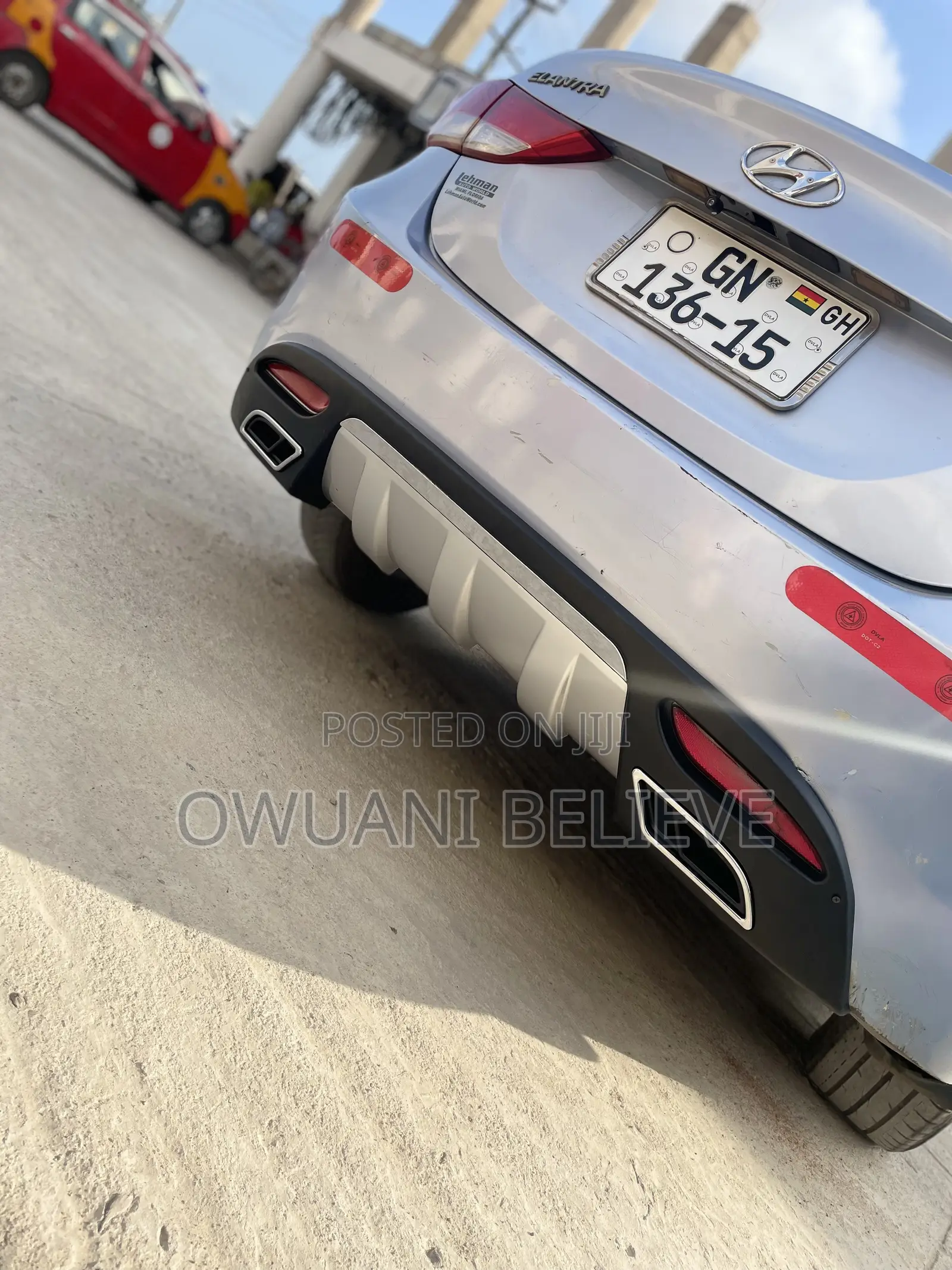Elantra Back Diffuser