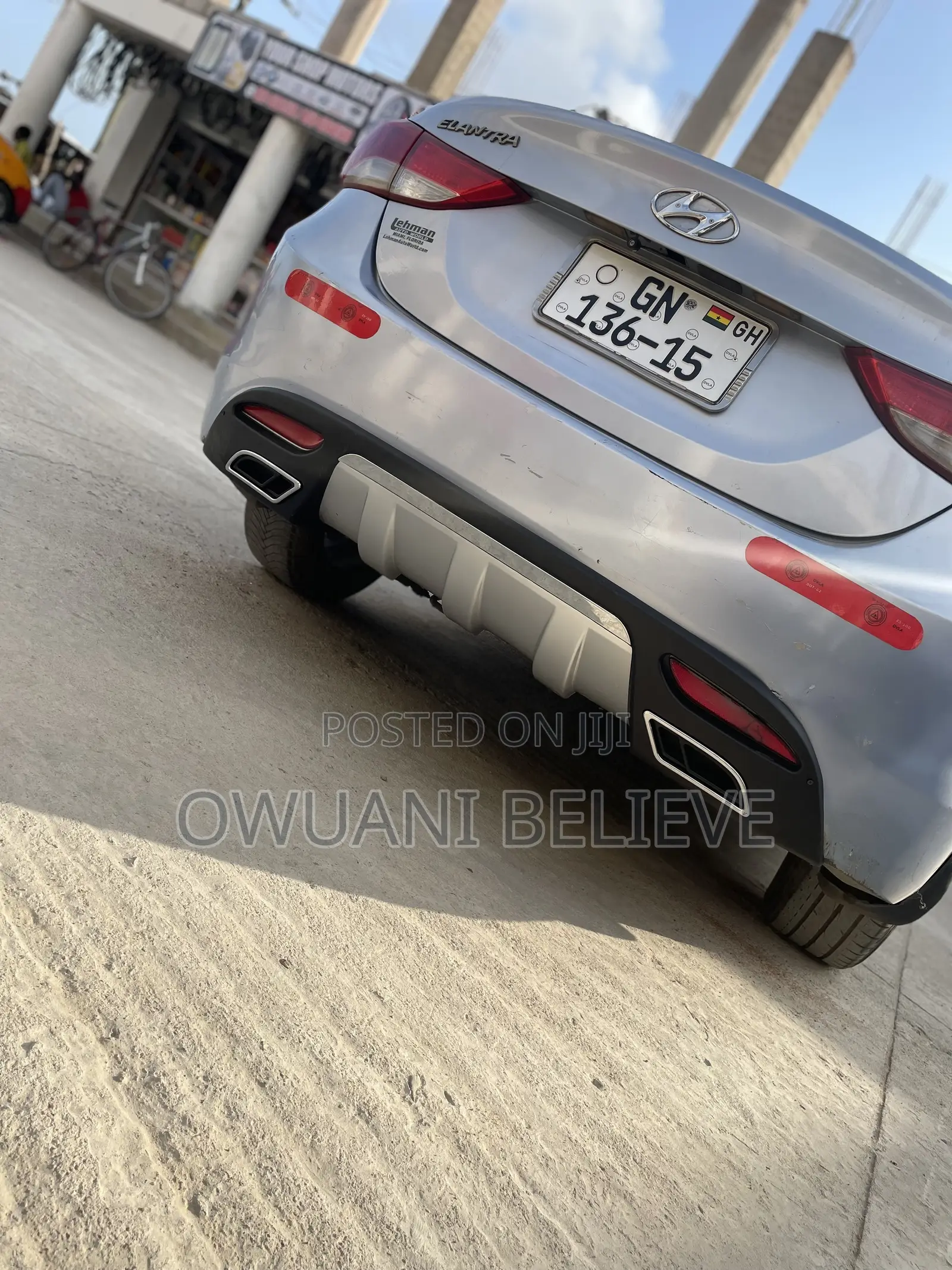 Elantra Back Diffuser