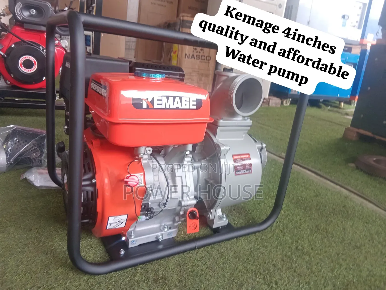 KEMAGE Powerful Water Pump Durable Petrol Engine Fast Water Pumping