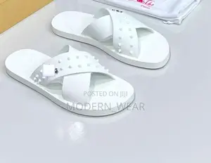 CHRISTIAN LOUBOUTIN Leather Slippers