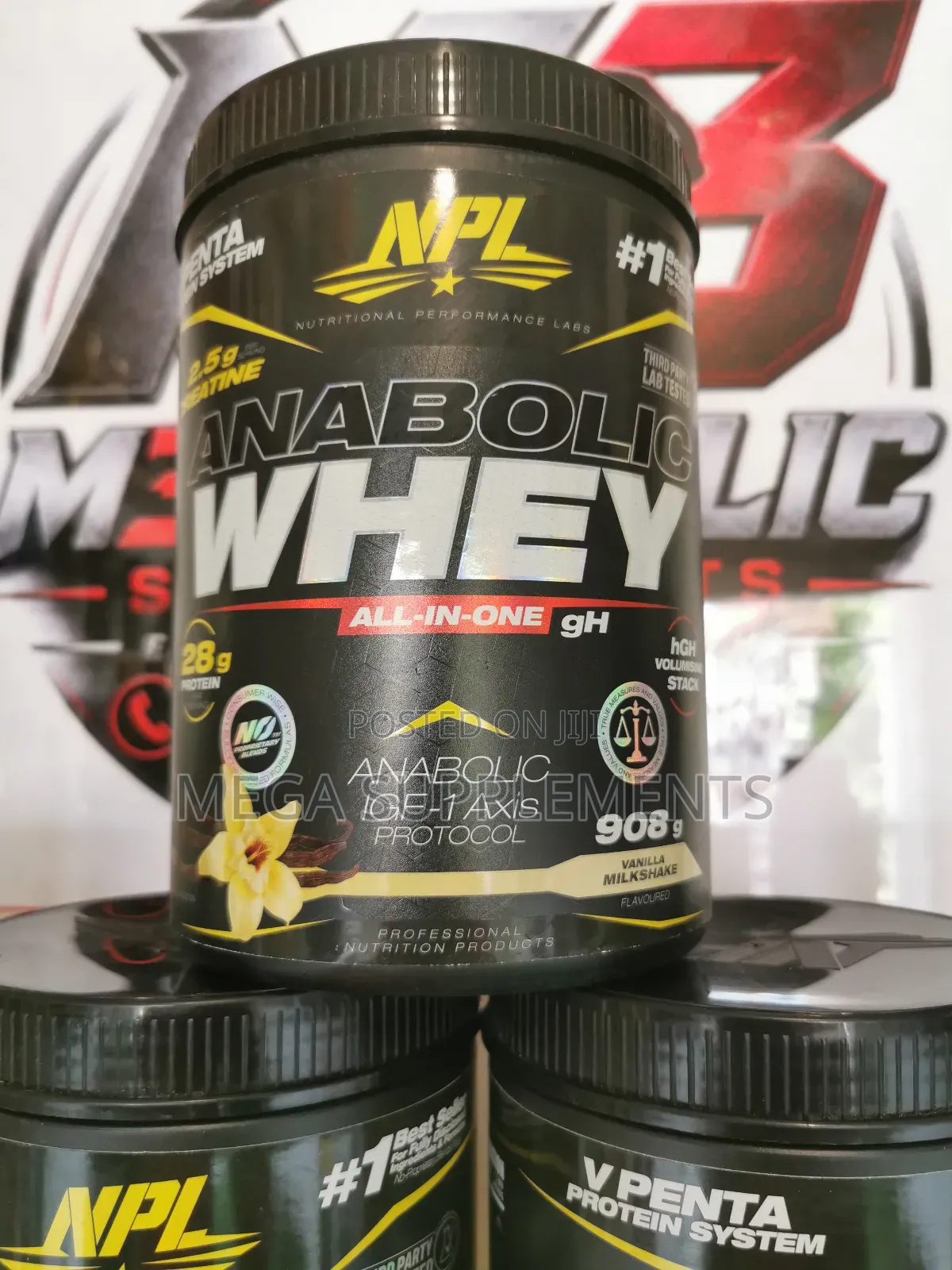 Anabolic Whey Protein 2lbs