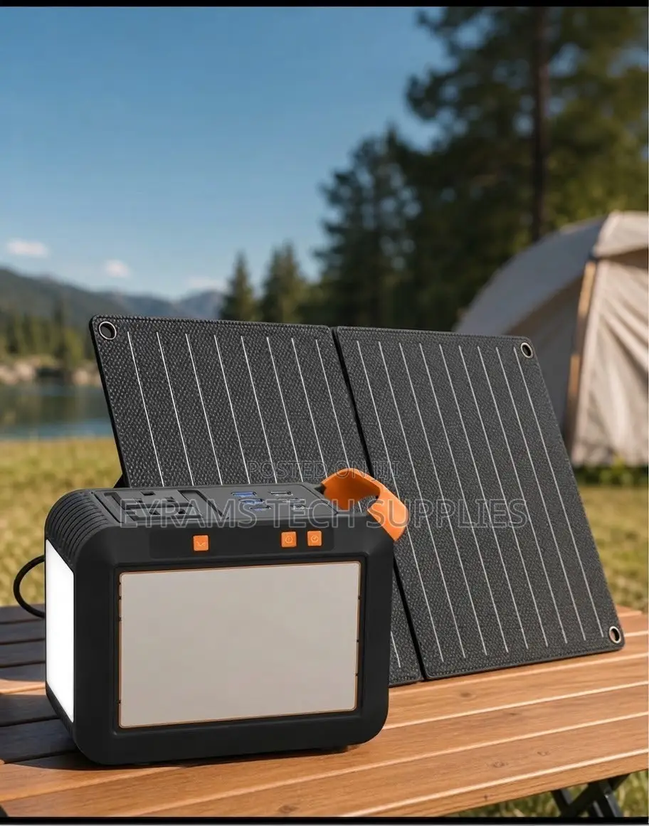 111Wh Solar Generator With 30W Panel Kit Portable Power Station 120W
