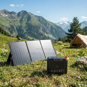 111Wh Solar Generator With 30W Panel Kit Portable Power Station 120W
