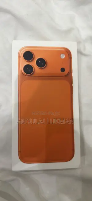 New Apple iPhone 17 Pro Max 256 GB Orange