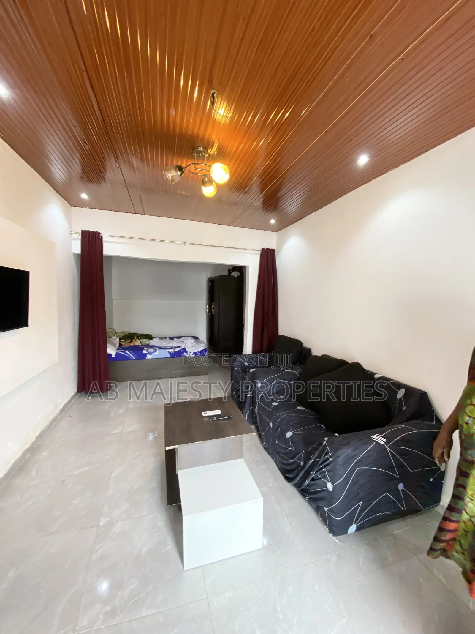 Furnished 1bdrm Apartment in Ab Majesty, Accra Metropolitan for rent