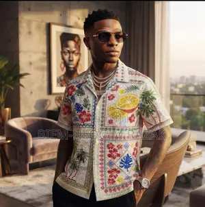 High Quality Turkish Black Men Net Shirts Available in Stock
