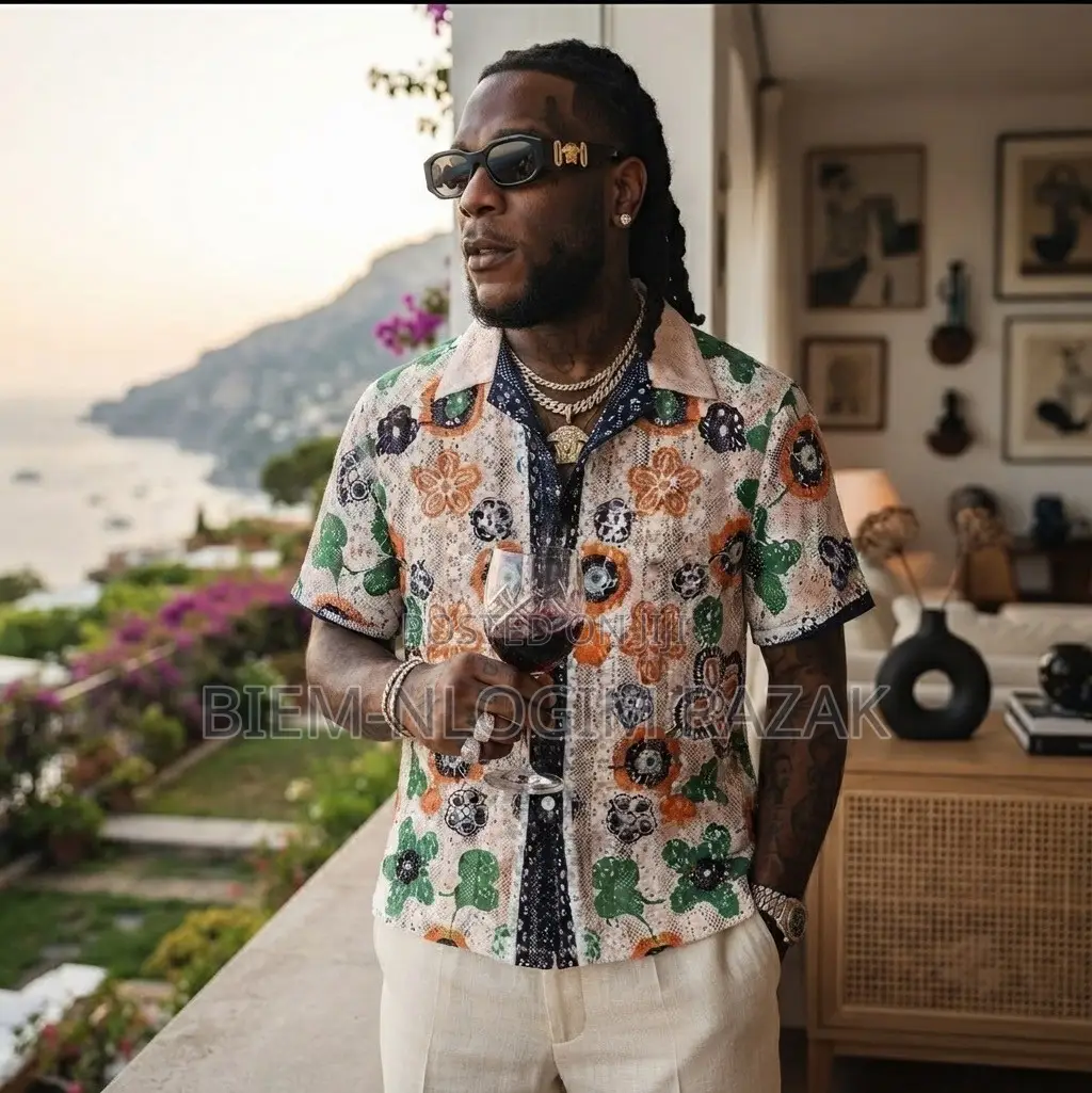 High Quality Turkish Black Men Net Shirts Available in Stock