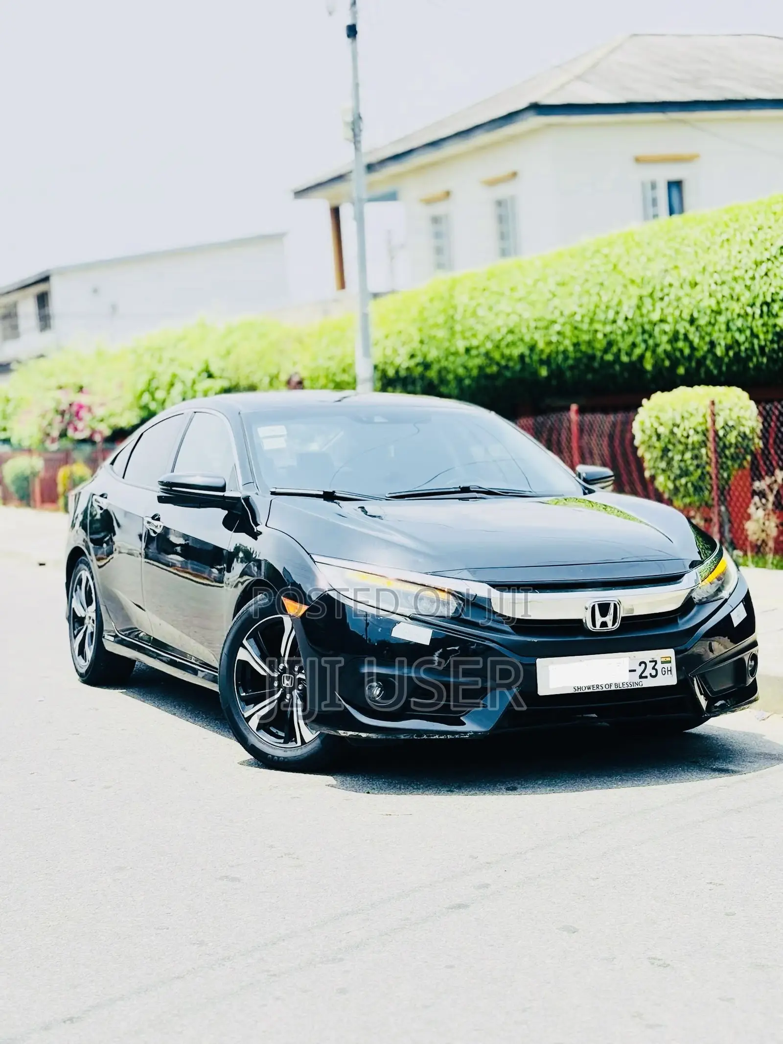 Honda Civic Touring 4dr Sedan (1.5L 4cyl) 2017 Black
