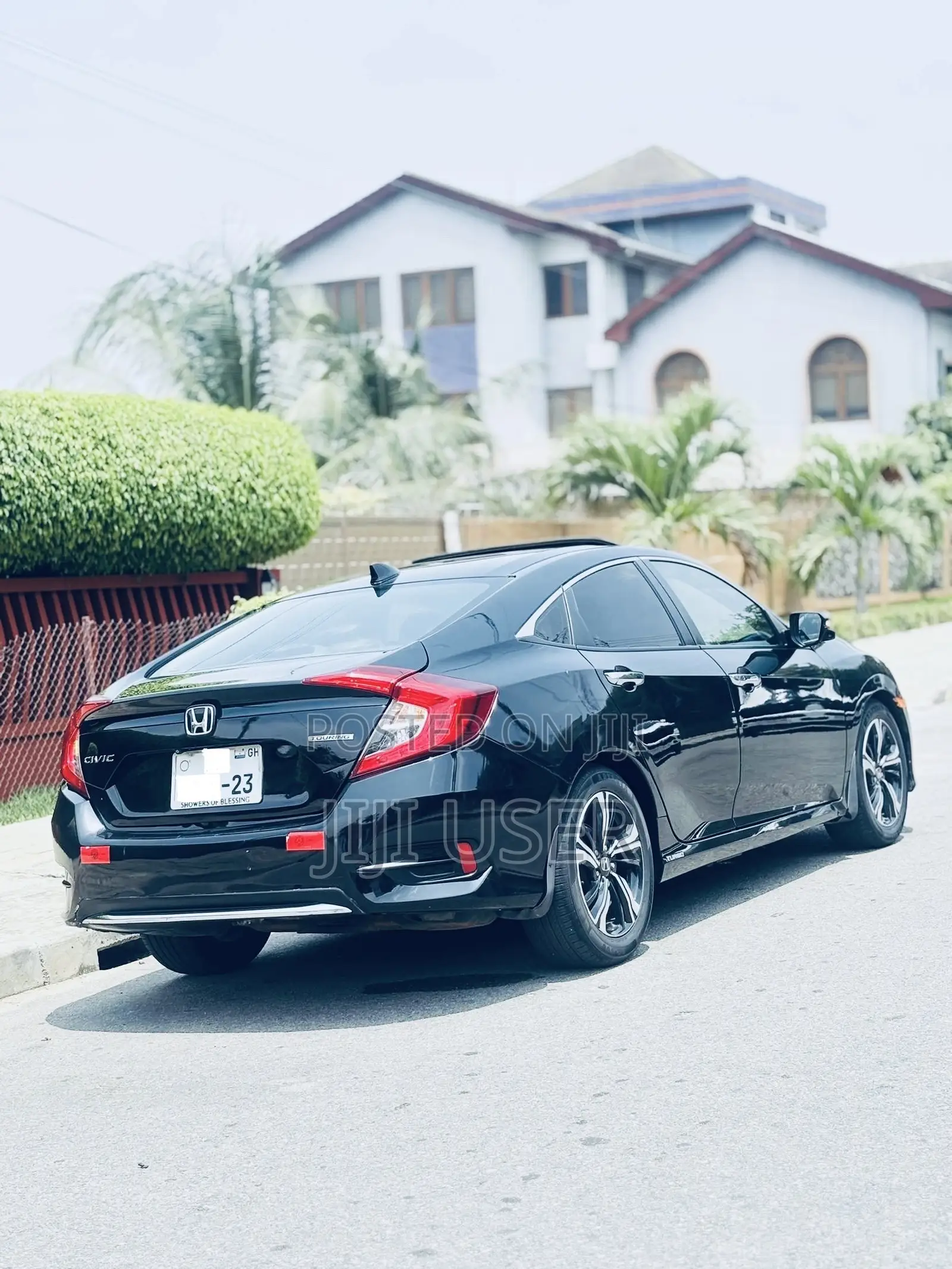 Honda Civic Touring 4dr Sedan (1.5L 4cyl) 2017 Black