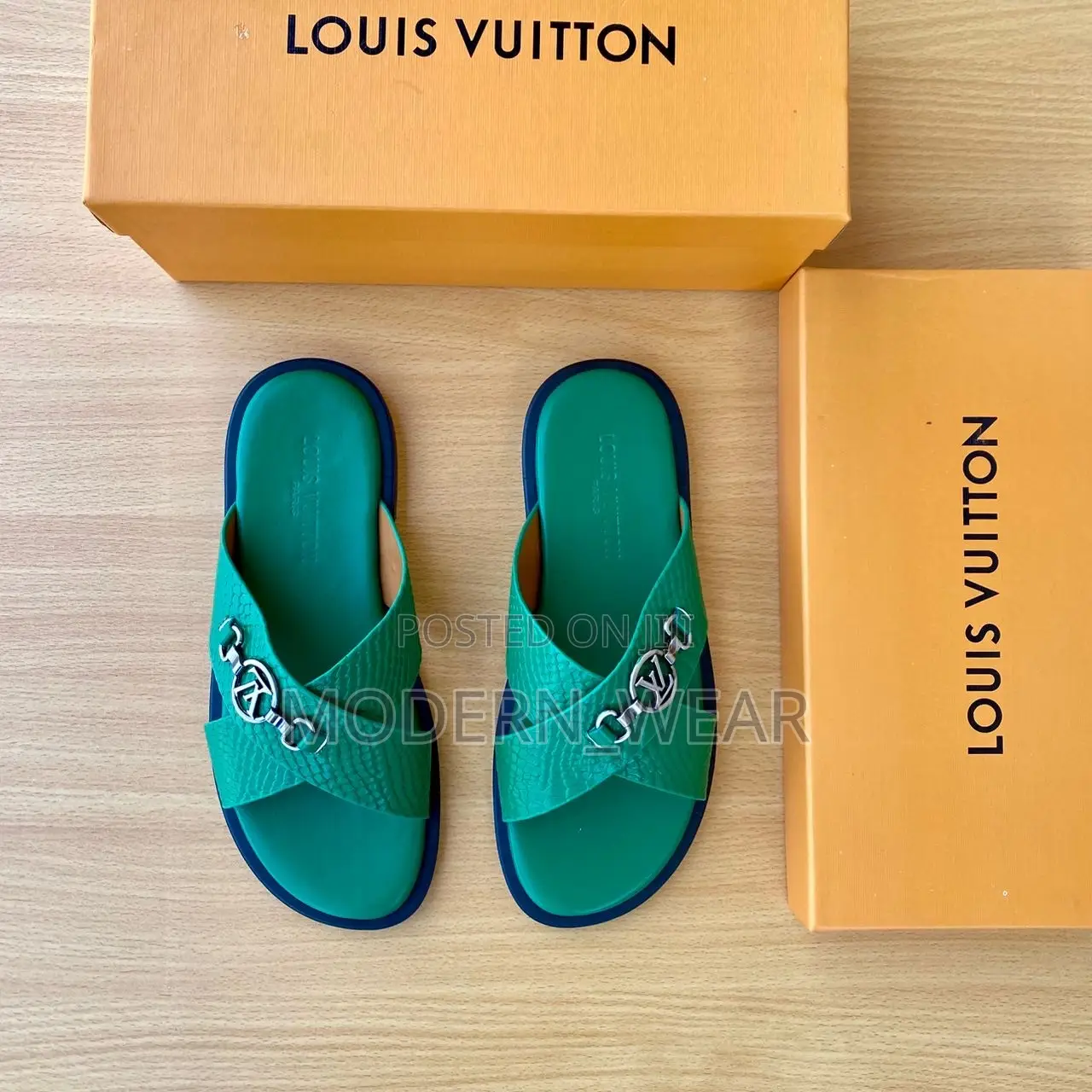 Genuine Leather Slippers