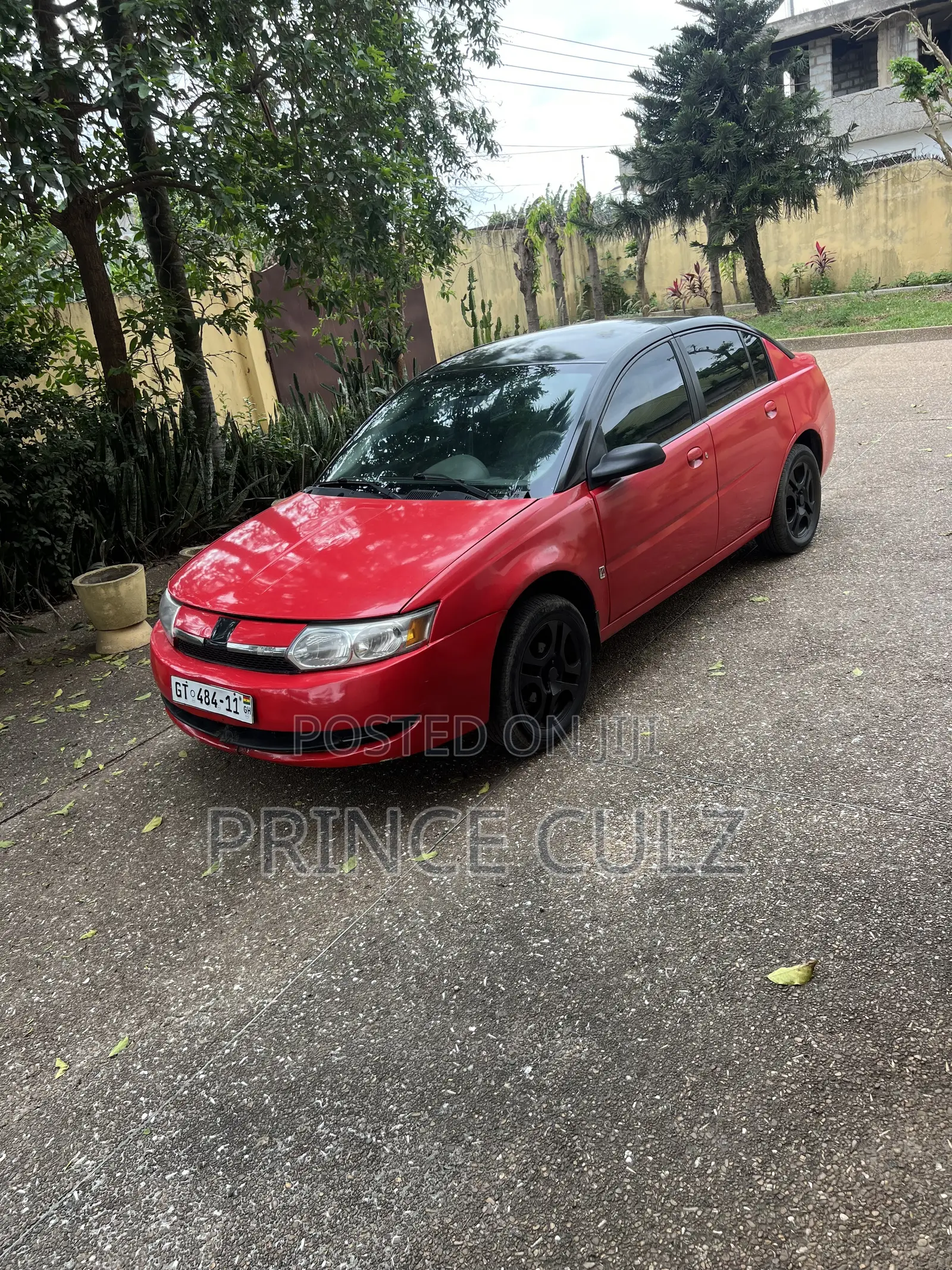 Saturn Ion 2007 Red