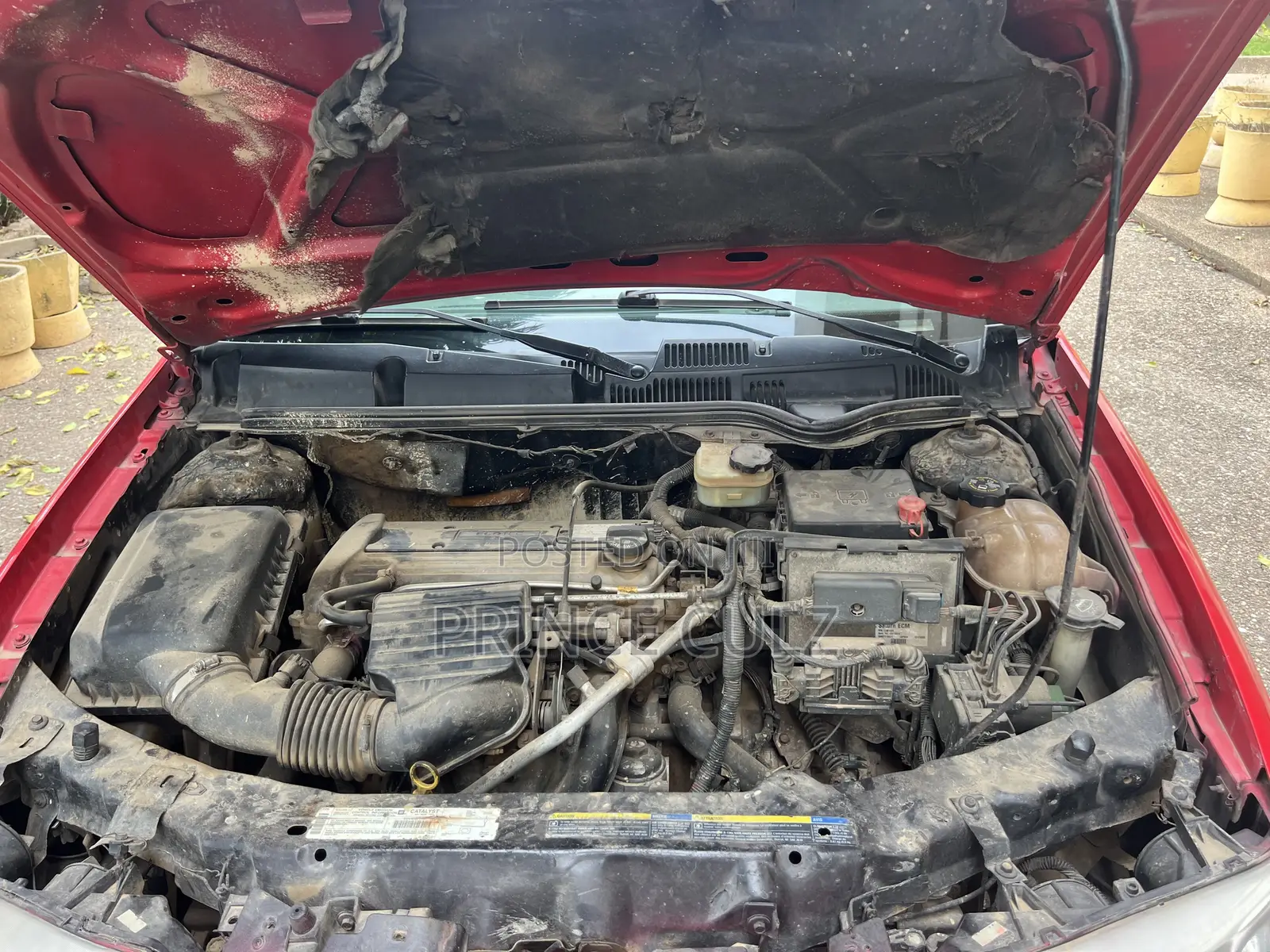 Saturn Ion 2007 Red