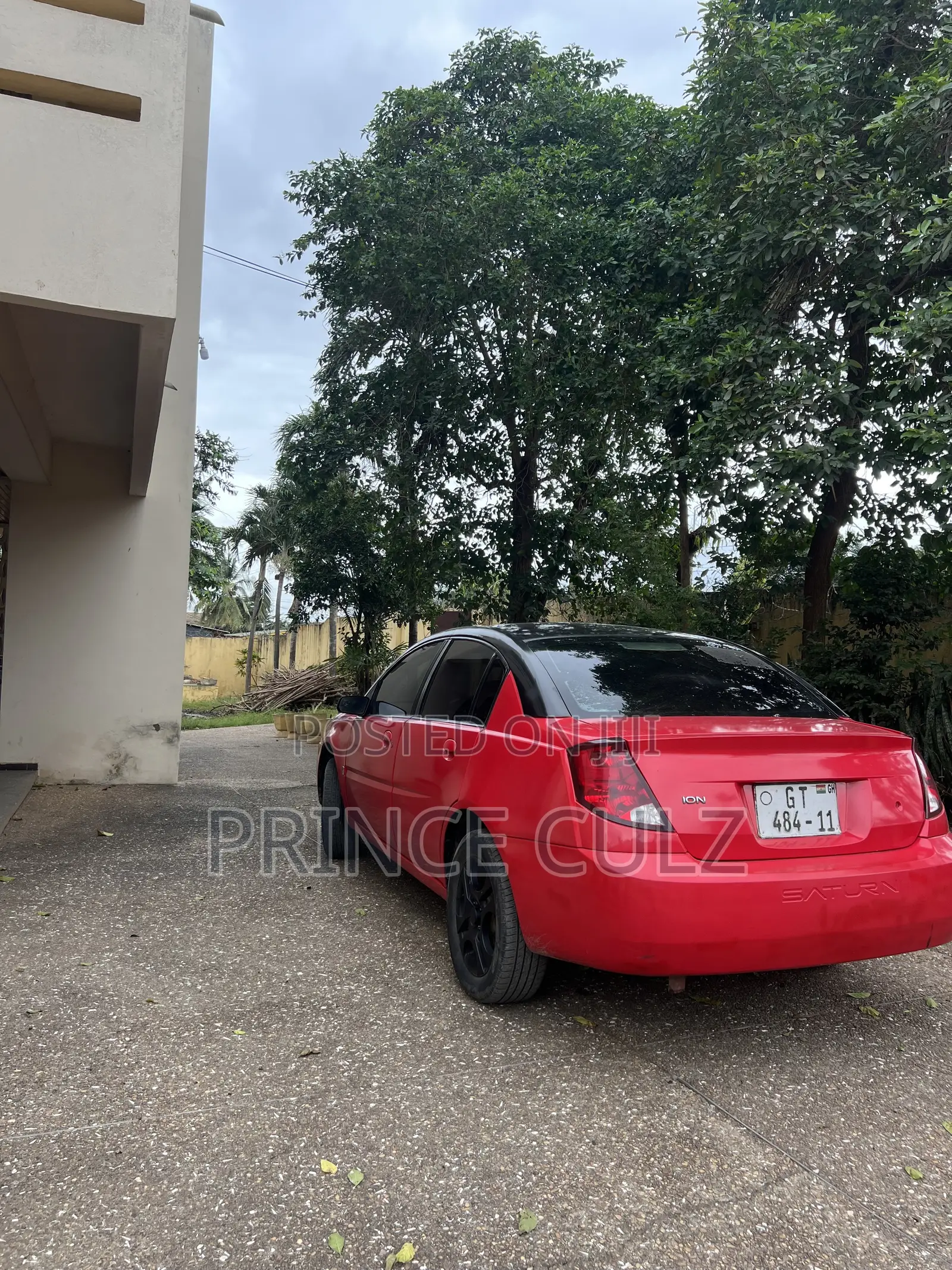 Saturn Ion 2007 Red
