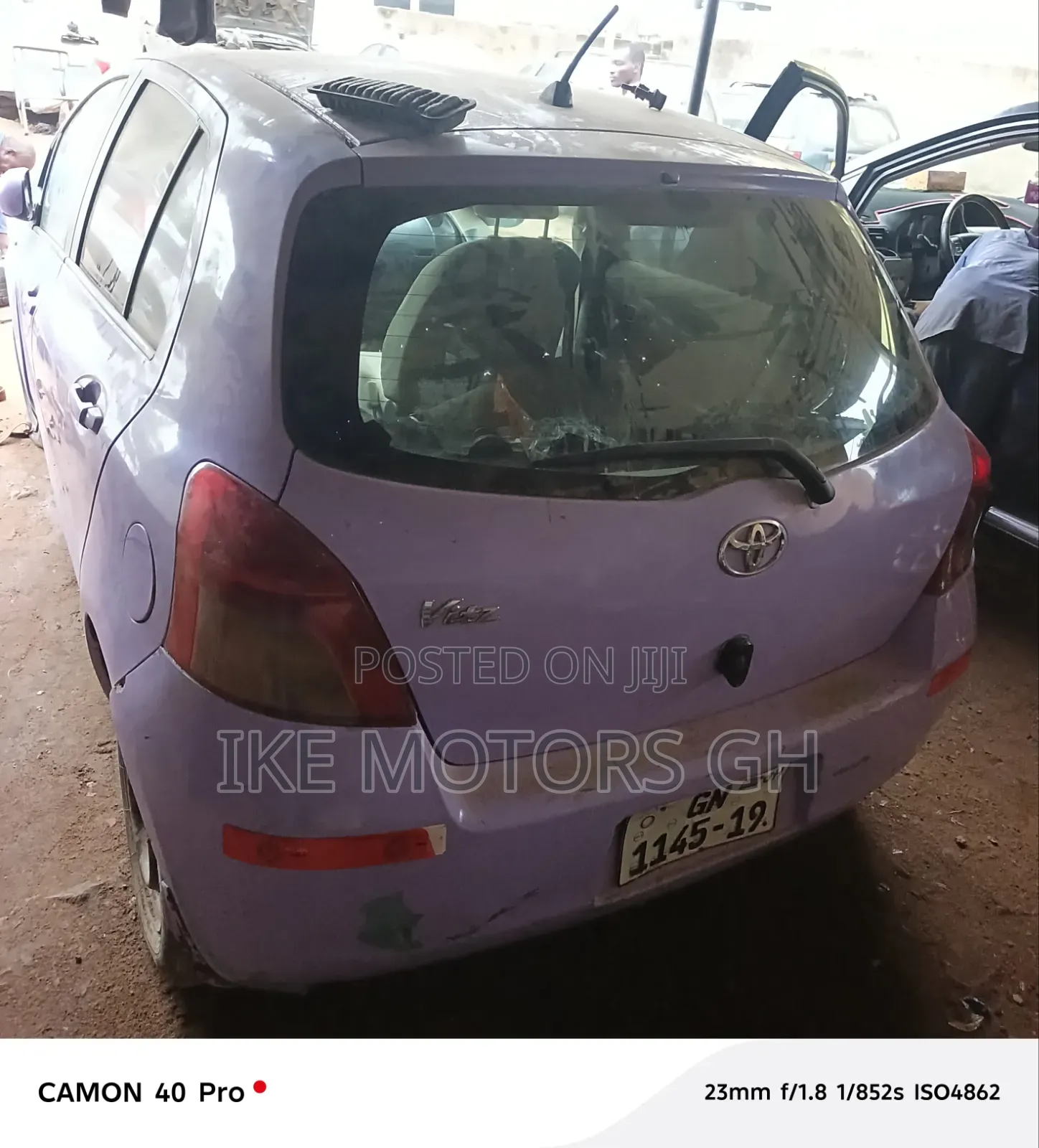 Toyota Vitz 2010 Purple