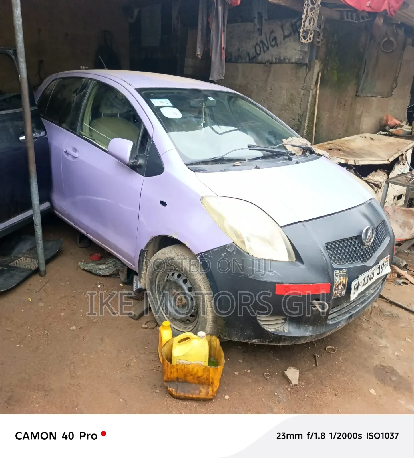 Toyota Vitz 2010 Purple